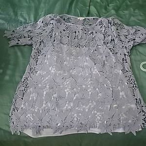 Earth Pink periwinkle blouse